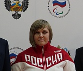 #trainingtogether with the World champion in Goalball among VI Athletes Vicktoriya Leontyeva ﻿