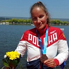 #trainingtogether with repeated World Champion, two time European champion in ﻿Rowing and Canoeing among PI Athletes Nadezhda Andreeva