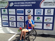 ﻿#trainingtogether with the Paralympic Games bronze medalist, winner and repeated champion of the World Championships in Para Cycling among PI Athletes Svetlana Moshkovich