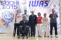 On the fourth  day of the IWAS 2015  World Games the Russian national team won 38 gold medals, 34 silver medals and 28 bronze medals, having reinforced its leadership in teams’ overall results