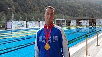 ﻿#trainingtogether with the winner, silver and two time bronze medalist of the World championships in Para Swimming among PI Athletes Sergey Sukharev 