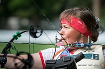 ﻿#trainingtogether with bronze medalist of the World Championship in Para Archery among PI Athletes Anastasija Djioeva