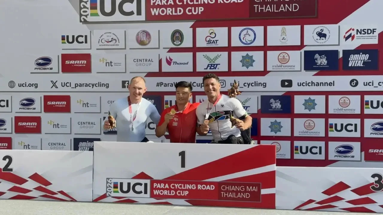 Russian para-cyclists win 6 medals at the World Cup in Thailand
