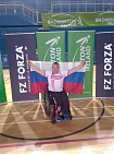 ﻿#trainingtogether with repeated winner of the World Championships in Para Badminton Yuriy Stepanov