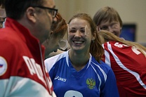 #trainingtogether with the World Champion in Goalball among VI Athletes Anna Shevchenko﻿