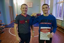 #trainingtogether with the winner of the World and European championships in Greco - Roman Wrestling among Deaf athletes Anton Bubnov﻿