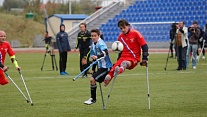 The Russian Paralympic amputee-football players become winners of International Tournament in Poland