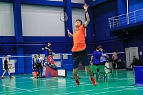 ﻿#trainingtogether with bronze medalist of the European Championship in Para Badminton Pavel Kulikov