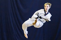 ﻿#trainingtogether with repeated World Champion in Para Taekwondo Vladislav Krichfalush