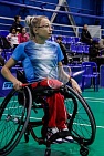 #trainingtogether with ﻿the prize - winner of the international Para Badminton competitions Irina Kuzmenko