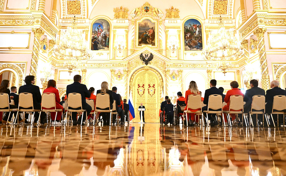 Ceremony of presenting state awards to the winners of the Paris 2024 Paralympic Summer GamesCeremony of presenting state awards to the winners of the Paris 2024 Paralympic Summer Games