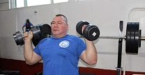 ﻿#trainingtogether with the repeated winner and prize winner of the Russian championships and the international competitions in Para Powerlifting among PI Athletes Konstantin Matsnev 