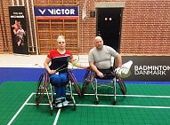 ﻿#trainingtogether with the prize winner of the Russian Championships and All Russian competitions in Para Badminton Natalya Malikova