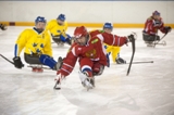 On the second day of the tournament the Russian National won over the National Team of Norway with score 7:0