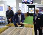 RPC President P.A. Rozhkov meets with President of the South African Olympic and Paralympic Committee Barry Hendricks