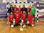 The team of the Republic of Dagestan became the winner of the Russian futsal championship for blind