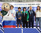 The Russian national team won 12 medals at the ITTF World Para Elite Yvelines table tennis tournament.
