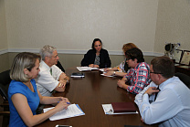 PAVEL ROZHKOV HAD A WORKING MEETING IN THE RPC OFFICES WITH SVETLANA GERASIMOVA, THE PRESIDENT OF THE INTERNATIONAL ASSOCIATION OF CHESS FOR PERSONS WITH PHYSICAL IMPAIRMENTS (IPCA) AND HEAD COACH OF THE RUSSIAN NATIONAL CHESS AND DRAUGHTS TEAM FOR PERSON