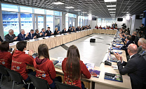 V.P. Lukin in Kaliningrad (Kaliningrad Region) took part in the joint meeting of the Council under the President of the Russian Federation for the Development of Physical Culture and Sports and the Autonomus Non-Profit Organization "The Organizational Com