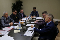 Pavel Rozhkov met with independent anti-doping Expert Peter Nicholson. 