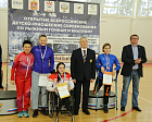 PAVEL ROZHKOV IN PERESVET TOOK PART IN THE OPENING AND AWARDING CEREMONIES, AS WELL AS THE WATCHING OF THE RUSSIAN CUP AND THE ALL-RUSSIAN CHILDREN AND YOUTH COMPETITIONS IN CROSS-COUNTRY SKIING AND BIATHLON OF SPORTS FOR PEOPLE WITH PHYSICAL IMPAIRMENTS