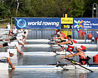 THE RUSSIAN NATIONAL PARA ROWING TEAM IS STRUGGLING FOR THE MEDALS IN THE WORLD CHAMPIONSHIPS IN BULGARIA