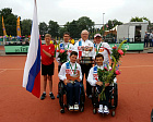 Russian National Junior Team in wheelchair tennis won the world championships in the teams event
