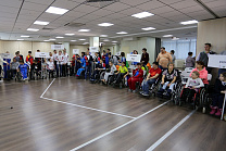 All Russian National Games for Students with physical impairments was held in the Sports hall of the Russian Paralympic Committee Headquarters  on 30 November -01 December 2016