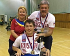 #trainingtogether with the European champion in Boccia Aleksandr Legostaev 