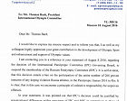 Open letter of RPC President Vladimir Lukin to IOC President dr. T.Bach