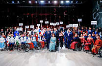 THE ST. PETERSBURG TEAM WON THE MEDAL STANDINGS AT THE RUSSIAN WHEELCHAIR DANCING CHAMPIONSHIP