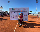 Athlete from Moscow Victoria Lvova won gold and bronze medals at a Series of International Wheelchair Tennis Tournaments in Turkey.