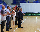 Pavel Rozhkov, Lev Seleznev, Olga Semenova participated in Opening Ceremony of the National Summer Youth Spartakiade Games for persons with physical impairments in Ramenskoe (male, female juniors 14-18 years old)