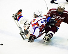 IN THE SPORT PALACE "YANTAR" IN MOSCOW THE SECOND DAY OF THE PARA ICE HOCKEY TOURNAMENT "CUP OF COURAGE" WAS FINISHED