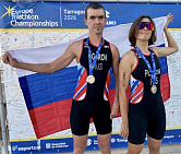 Russian paratriathletes win 2 medals at European Championships in Spain