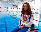 #trainingtogether with two time bronze medalist of the World championship 2019 in Para Swimming among PI Athletes Victoriya Ishiulova ﻿