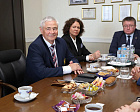 RPC President P.A. Rozhkov meets with President of the South African Olympic and Paralympic Committee Barry Hendricks