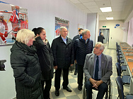 Pavel Rozhkov, the IWAS President Rudi van den Abbeele, the EPC President Ratko Kovacic and the IWAS Chief Executive Officer Charmaine Hooper visited sports facilities in Podolsk city (Moscow region).