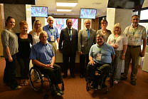 At the conference-hall of the sanatorium “Russian railways” (RZHD) “Mys Vidny” within the frames of the IWAS World Games 2015 of the International Wheelchair and Amputee Sports Federation being delivered in Sochi the Executive Board of the International W