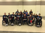 Russian National Rugby on wheelchairs Team is competing for medals in Switzerland