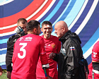 International amputee football matches among combat veterans held in St. Petersburg