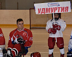 ANDREY STROKIN AND LEV SELEZNEV IN IZHEVSK PARTICIPATED AT THE OPENING CEREMONY AND ATTENDED THE COMPETITIONS OF THE ALL-RUSSIAN HOCKEY-SLEDGE TOURNAMENT DEDICATED TO THE MEMORY OF RUSSIAN ATHLETE VICTOR KUZNETSOV