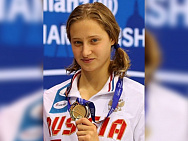 ﻿#trainingtogether with tree time winner, two time silver and bronze medalist of the World championships 2019 in Para Swimming among II Athletes Valeriya Shabalina