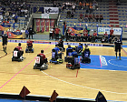IWAS Executive Committee members participated at the Opening Ceremony of the Powerchair Hockey World Championship.