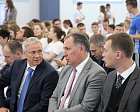 Pavel Rozhkov at the International Children's Day in the Sports Technology Center of the Moskomsport participated in the Forum of Young Olympians