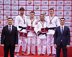 Russian Paralympic athletes earned the second-place team ranking at the international blind sports judo event held in Astana