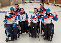 THE RUSSIAN WHEELCHAIR CURLING TEAM IS THE WINNER OF THE WCT TALLINN WHEELCHAIR INTERNATIONAL 2022