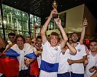 THE NATIONAL RUSSIAN FOOTBALL TEAM 7X7 FOR PERSONS WITH CEREBRAL PALSY FOR THE FIRST TIME WON THE TITLE OF THE EUROPEAN CHAMPION, DEFEATD AT FINAL MATCH THE UKRAINIAN NATIONAL TEAM