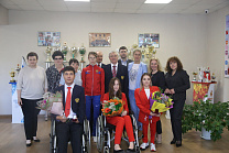 PAVEL ROZHKOV IN SARATOV VISITED THE REGIONAL COMPLEX CHILDREN'S AND YOUTH SPORTS-ADAPTIVE SCHOOL "REHABILITATION AND PHYSICAL EDUCATION" AND MET WITH MEMBERS OF THE RUSSIAN PARALYMPIC TEAMS - REPRESENTATIVES OF THE SARATOV REGION