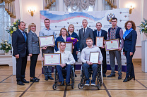 MINISTER OF SPORT OF THE RUSSIAN FEDERATION OLEG MATYTSIN AT THE MINISTRY OF SPORT OF RUSSIA PRESENTED STATE AWARDS TO ATHLETES, COACHES AND SPECIALISTS IN PARALYMPIC SPORTS